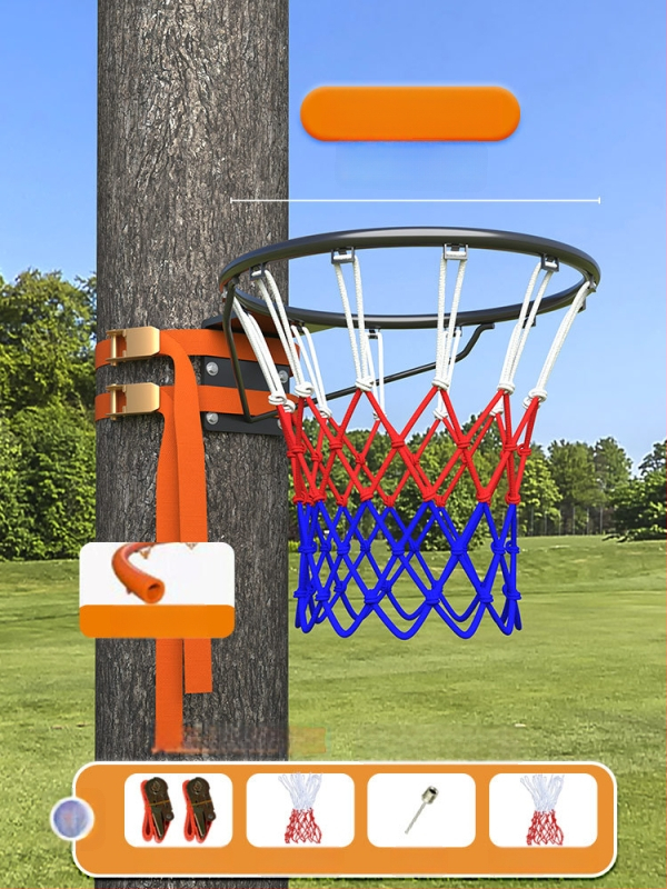 Suport pentru coș de baschet cu panou, oțel inoxidabil, montaj snap-on, portabil pentru uz rezidențial și parcuri