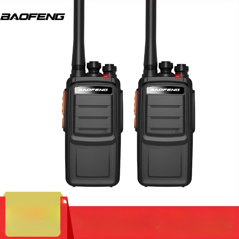BF-888S PLUS analóg kézi walkie-talkie, dupla készlet, 5W, 16 csatorna, hatótáv 5–10 km