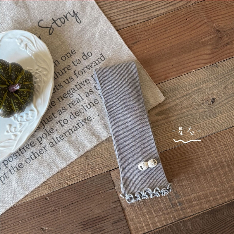 Κοριτσίστικα πλεκτά κολάν, φθινοπωρινή σεζόν, ψηλή μέση, μήκος 9/10, 80% χτενισμένο βαμβάκι