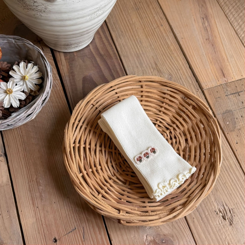 Κοριτσίστικα πλεκτά κολάν, φθινοπωρινή σεζόν, ψηλή μέση, μήκος 9/10, 80% χτενισμένο βαμβάκι