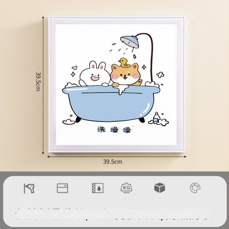 Raft de depozitare pentru baie - impermeabil, pliabil, 1 nivel, din plastic, încărcare 1–5 kg