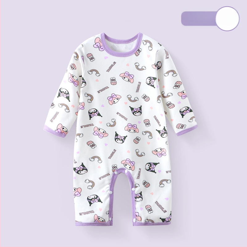 Φορμάκι νεογγέννητου με μακριά μανίκια, Derong 95% πολυεστέρας, κατάλληλο για άνοιξη και φθινόπωρο