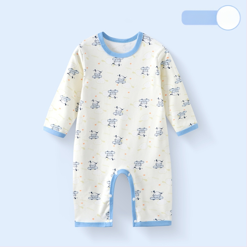 Φορμάκι νεογγέννητου με μακριά μανίκια, Derong 95% πολυεστέρας, κατάλληλο για άνοιξη και φθινόπωρο