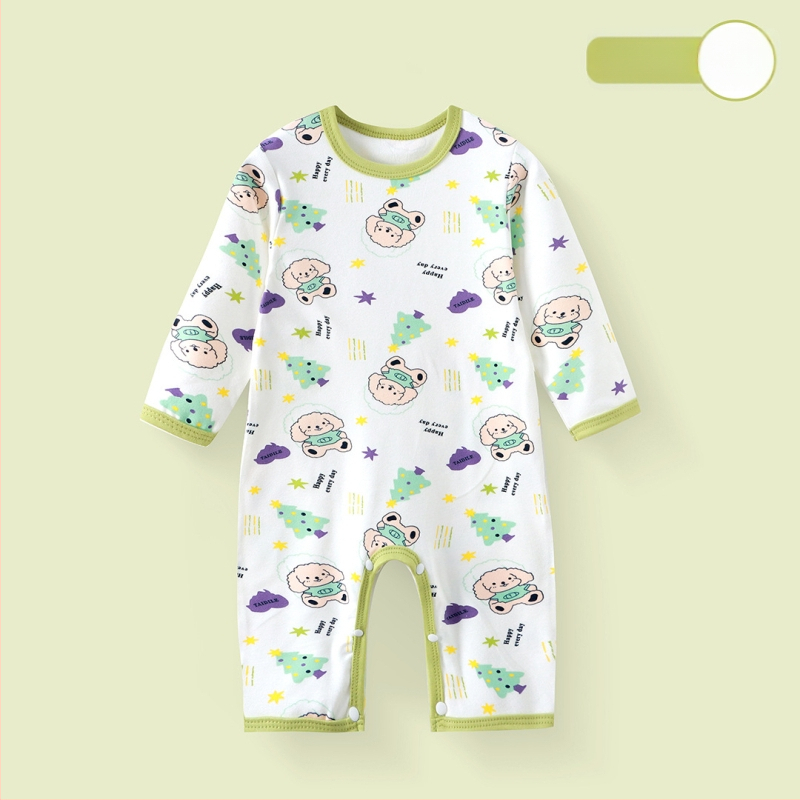 Φορμάκι νεογγέννητου με μακριά μανίκια, Derong 95% πολυεστέρας, κατάλληλο για άνοιξη και φθινόπωρο