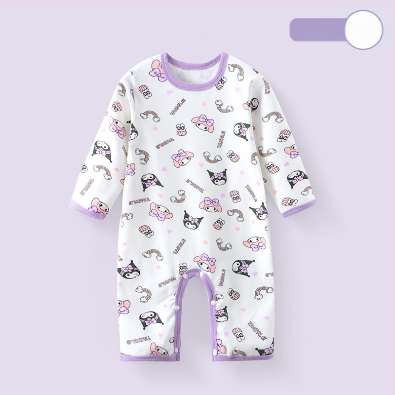 Φορμάκι νεογγέννητου με μακριά μανίκια, Derong 95% πολυεστέρας, κατάλληλο για άνοιξη και φθινόπωρο