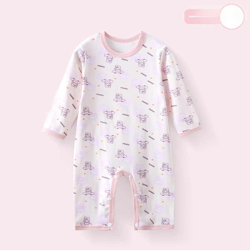 Φορμάκι νεογγέννητου με μακριά μανίκια, Derong 95% πολυεστέρας, κατάλληλο για άνοιξη και φθινόπωρο