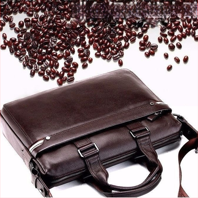 Επιχειρηματική τσάντα από PU υλικό, επένδυση από δέρμα βοοειδών, σχέδιο χιαστί/χειρός, μεγάλη χωρητικότητα, κατάλληλη για επαγγελματικά ταξίδια