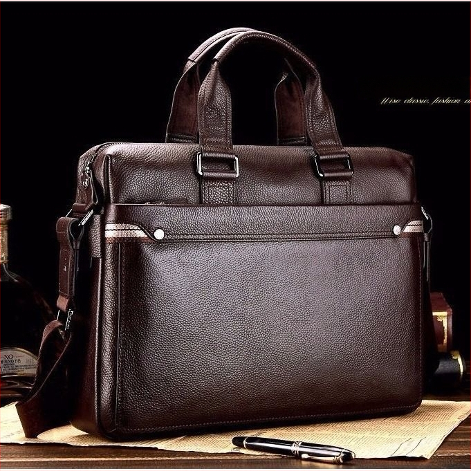 Επιχειρηματική τσάντα από PU υλικό, επένδυση από δέρμα βοοειδών, σχέδιο χιαστί/χειρός, μεγάλη χωρητικότητα, κατάλληλη για επαγγελματικά ταξίδια