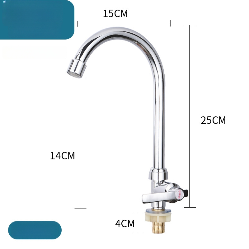 Zmiešavací kuchynský faucet, meď, keramický kartušový ventil, zvislá inštalácia, 0–100 °C, 1,6 MPa