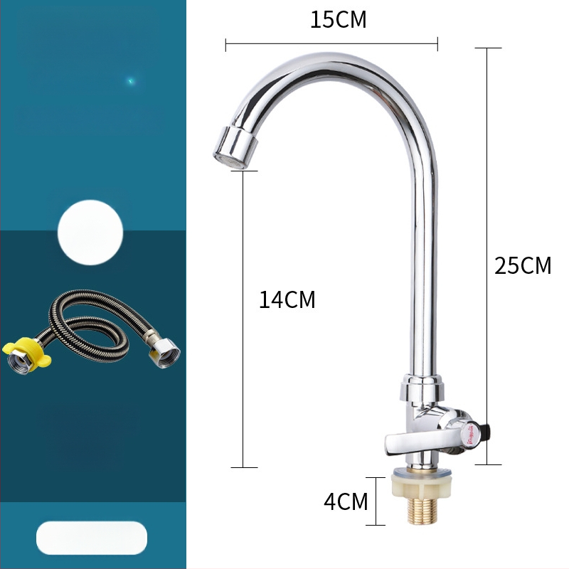Zmiešavací kuchynský faucet, meď, keramický kartušový ventil, zvislá inštalácia, 0–100 °C, 1,6 MPa