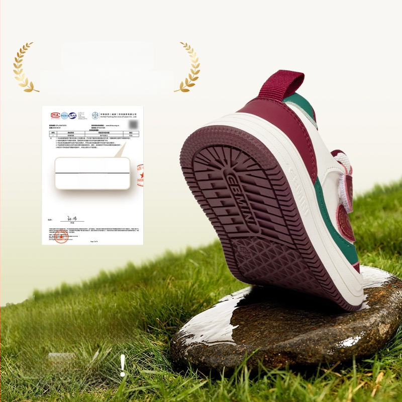 Inbemini gyerekcipő, csúszásmentes gumitalp, szintetikus bőr felsőrész, tépőzár, alacsony felső, tavaszra és őszre