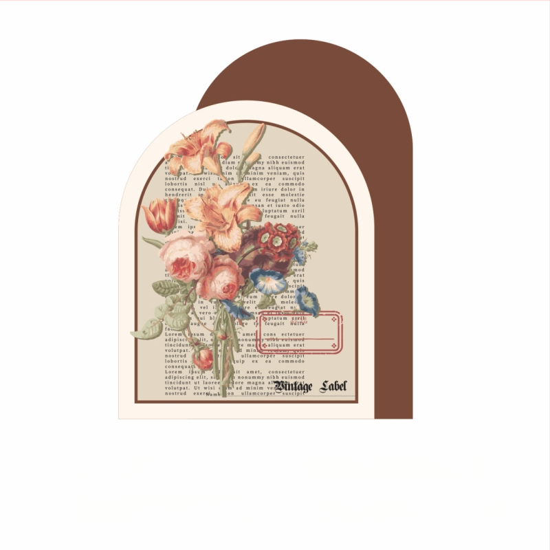 Akril falmatrica lyukak fedésére — dekoratív öntapadós minta geometriai és rajzfilmszerű motívummal, vízálló és olajálló, 1 db