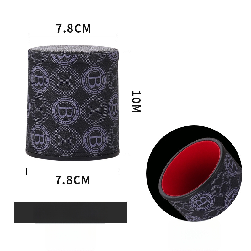 Sensele комплект чаши за зарове от PP пластмаса, с заоблени краища, персонализация налична, 100 броя в кутия