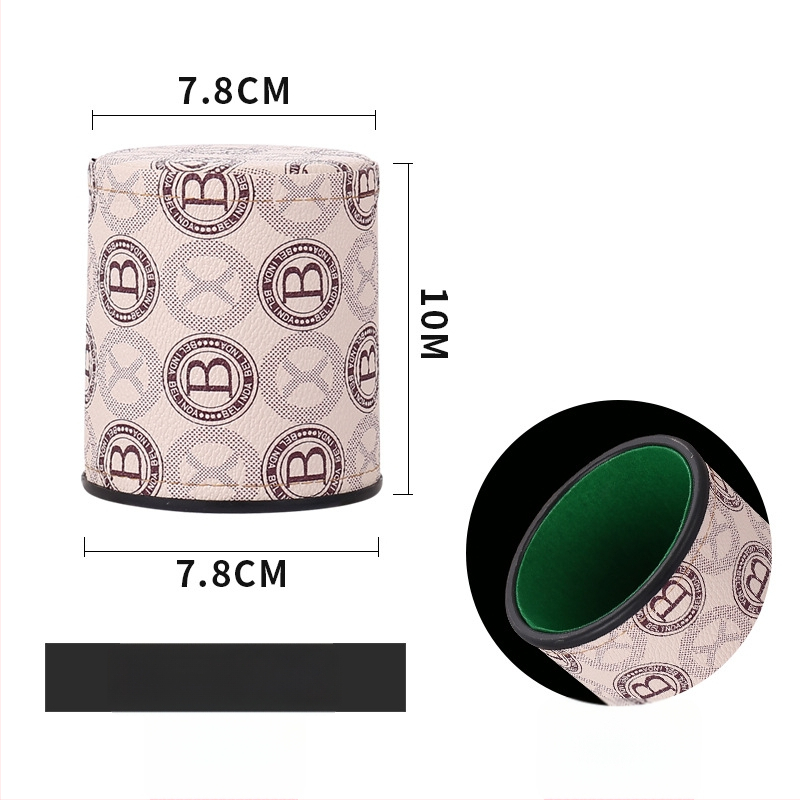 Sensele комплект чаши за зарове от PP пластмаса, с заоблени краища, персонализация налична, 100 броя в кутия