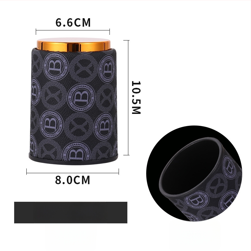 Sensele комплект чаши за зарове от PP пластмаса, с заоблени краища, персонализация налична, 100 броя в кутия