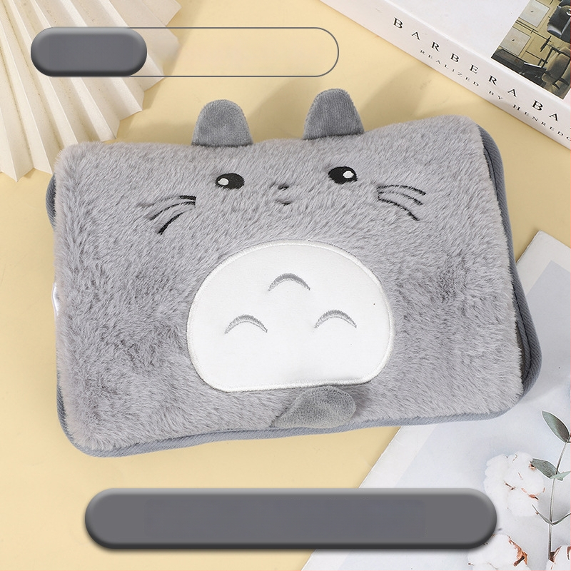 Újratölthető robbanásbiztos melegvíz-palack kézmelegítővel – elektromos fűtés, 220V, 350W, flanel anyag, automatikus kikapcsolás, vállra, nyakra, derékre, hasra, lábakra és kezekre