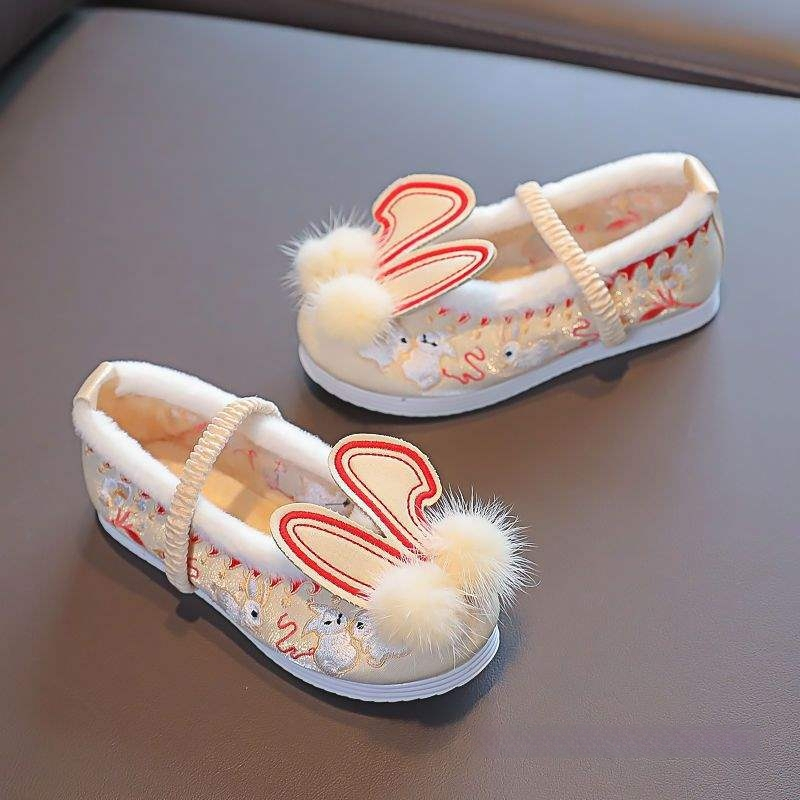 Ručne tkané cipele, kineskog stila, s podignutim vrhom prsta, Slip-On, gornji dio od pamuka