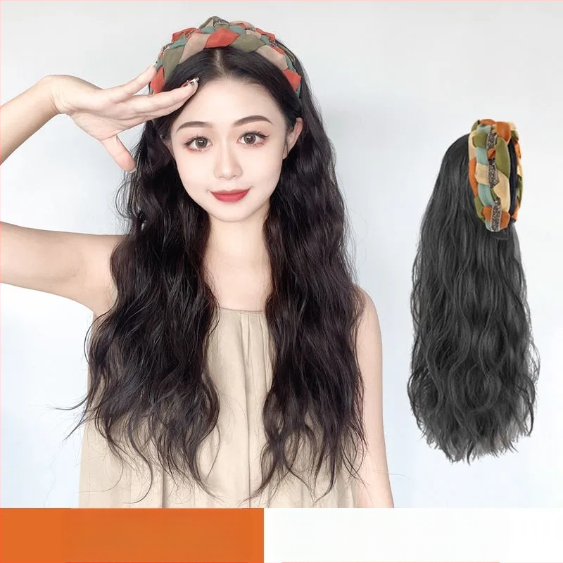 Fejpántos paróka, hosszú egyenes haj, magas koronázat, egy darabból álló félfejfedés, állítható frufni (egyenes vagy ferde), AT358 AT381 modellek, hőálló szál, természetes megjelenés