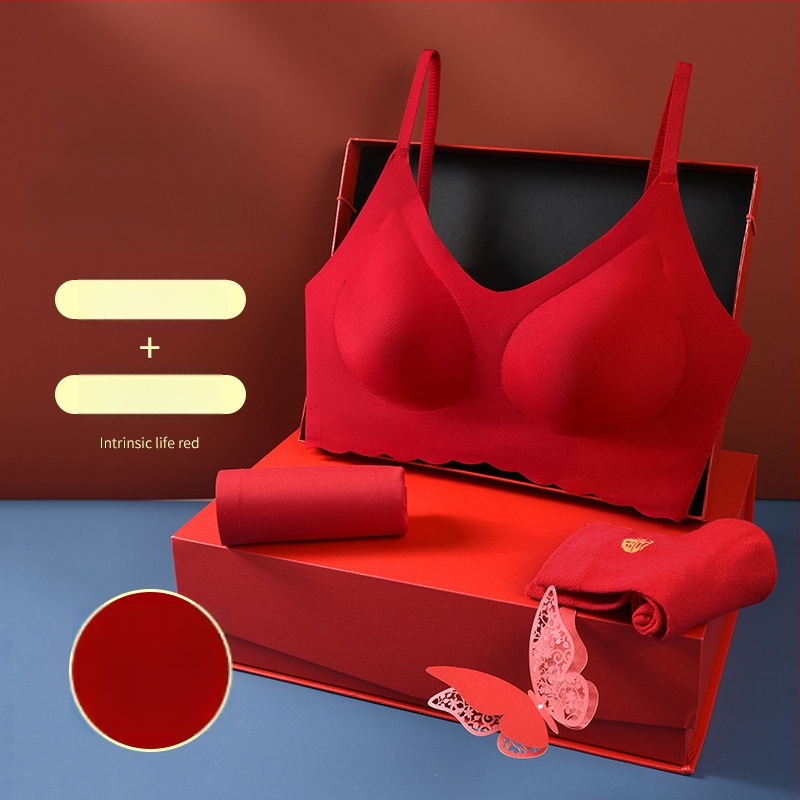 Sutien fără fir, cupe 3/4, cupă modelată subțire, bretele fixe duble, fără închidere pe spate