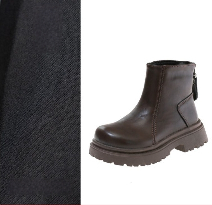 Dievčenské Chelsea čižmy, vrchný materiál syntetická koža, bočný zips, PU podrážka, na jeseň, zimu a jar