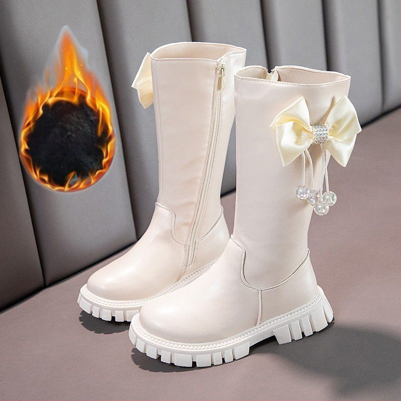 Dievčenské snehové topánky, vrchný materiál umelej kože, podrážka z prírodného kaučuku, vek 1–3 rokov