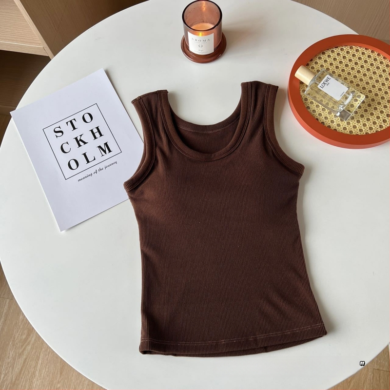 Vesta termică cu De Velvet, căptușită cu fleece, grosime 201-250 g/m², decolteu în formă de U