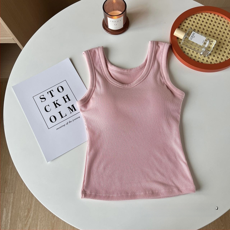 Vesta termică cu De Velvet, căptușită cu fleece, grosime 201-250 g/m², decolteu în formă de U