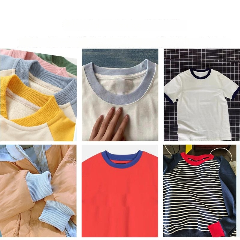 Памучен свитшот с еластична райета материя, ръкави и деколте с ребрист кант, подпора за корема при бременност, трикотажен ребрист подгъв