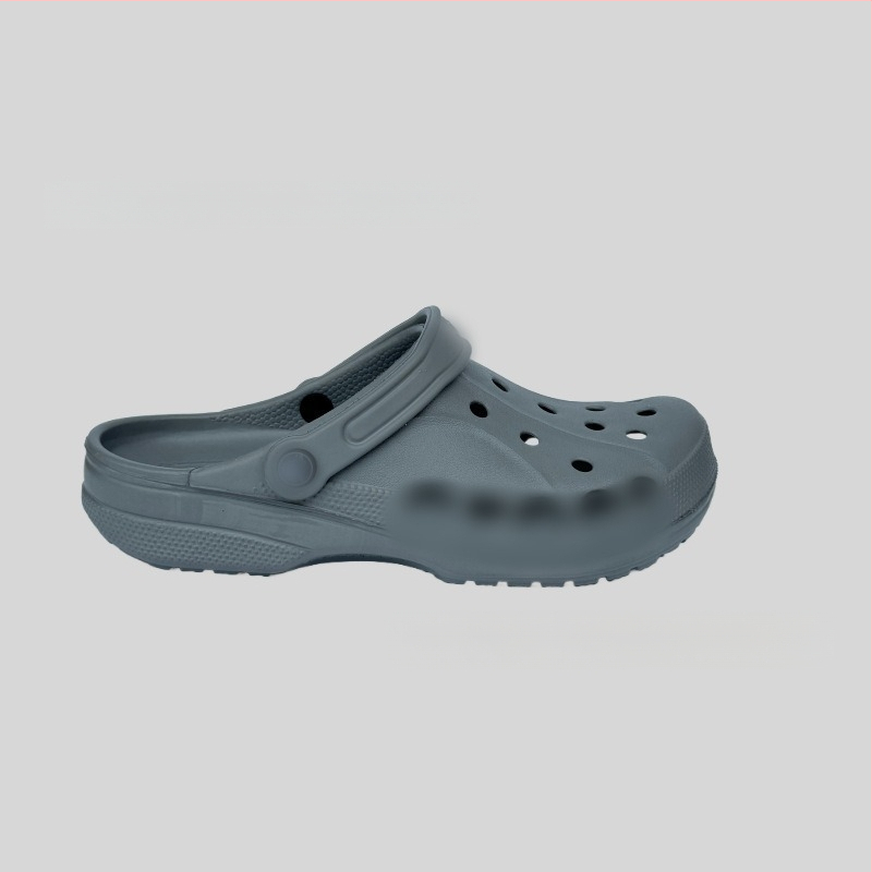 Crocs-style παντόφλες για άνδρες και νέους, ελαφριές και διαπνέουσες, EVA επάνω μέρος και σόλα, πάχος σόλας 2–3 εκ, ύψος φτέρνας 2,5 εκ, με υψηλή αντιολισθητικότητα