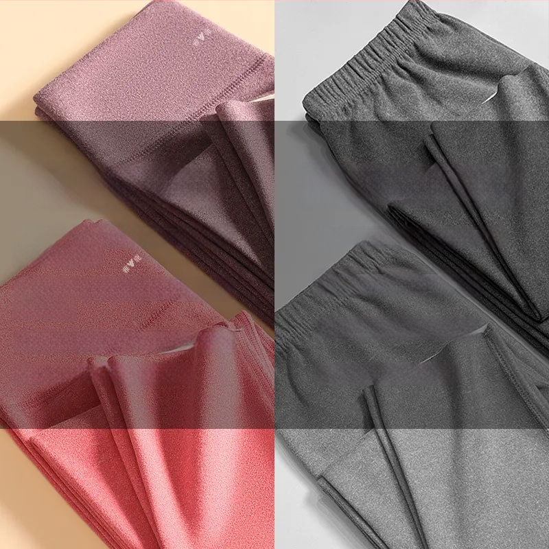 Pantaloni termici pentru femei cu talie înaltă, țesătură cationică, căptușeală velur, 90–95% poliester, grosime 201–250 g/m2