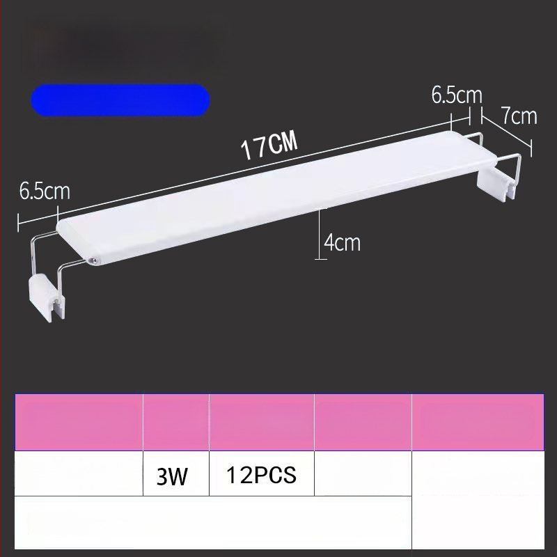 Αδιάβροχη LED λάμπα ενυδρείου με βάση — εξοικονόμηση ενέργειας, επαγγελματικού επιπέδου φωτισμός για διαμόρφωση και ενυδρεία