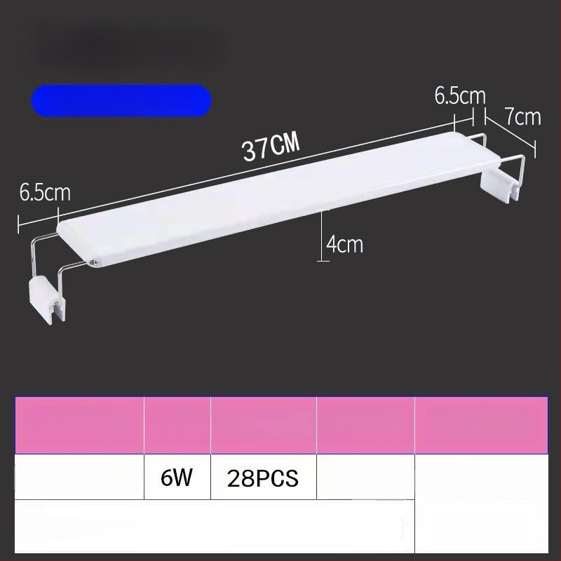 Αδιάβροχη LED λάμπα ενυδρείου με βάση — εξοικονόμηση ενέργειας, επαγγελματικού επιπέδου φωτισμός για διαμόρφωση και ενυδρεία