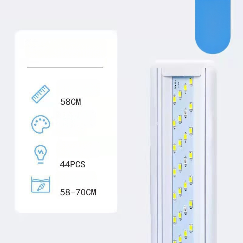 Αδιάβροχη LED λάμπα ενυδρείου με βάση — εξοικονόμηση ενέργειας, επαγγελματικού επιπέδου φωτισμός για διαμόρφωση και ενυδρεία