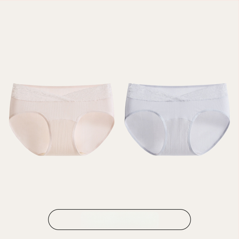 Slip matern cu talie înaltă pentru susținerea burții, antibacterian, fără cusături, din Modal