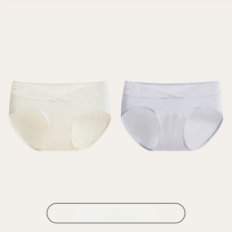 Slip matern cu talie înaltă pentru susținerea burții, antibacterian, fără cusături, din Modal