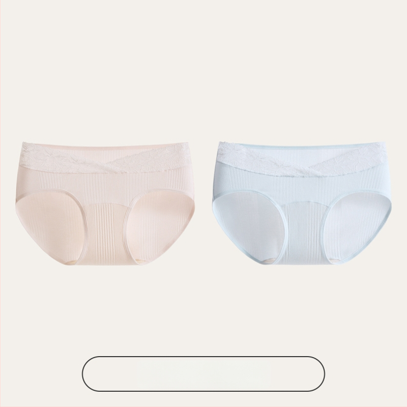 Slip matern cu talie înaltă pentru susținerea burții, antibacterian, fără cusături, din Modal