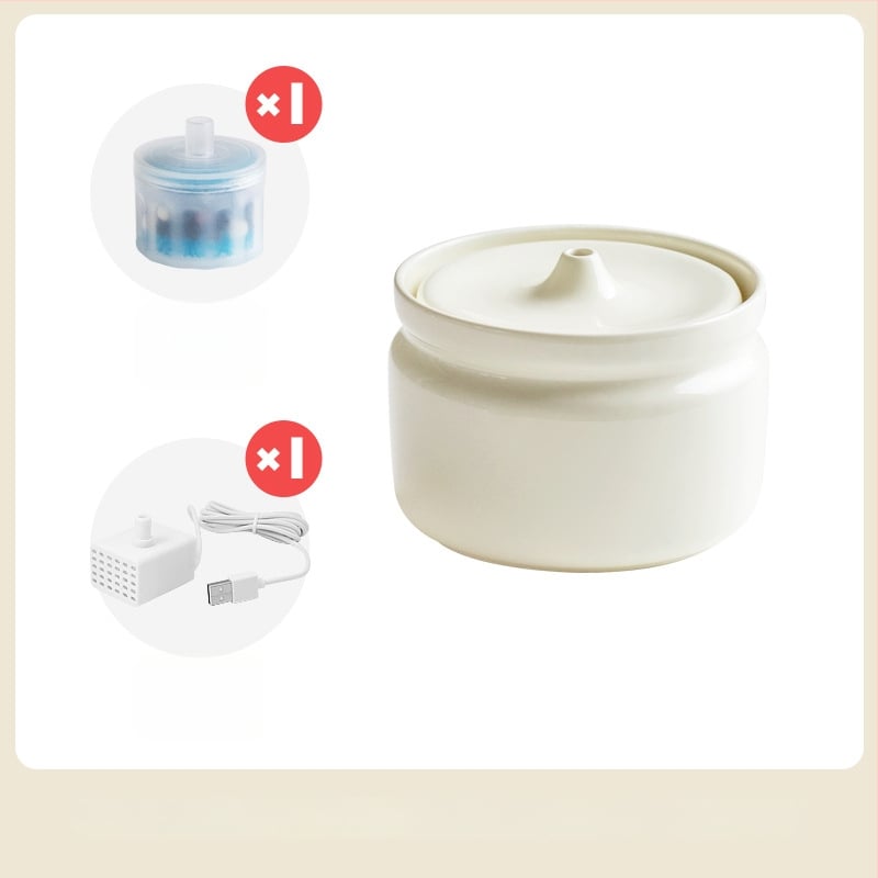 Керамичен автоматичен диспенсър за вода за котки, марка Star ceramics, принадлежности за домашни любимци