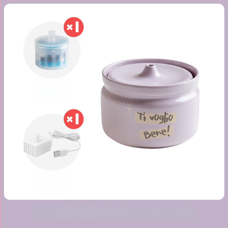 Керамичен автоматичен диспенсър за вода за котки, марка Star ceramics, принадлежности за домашни любимци