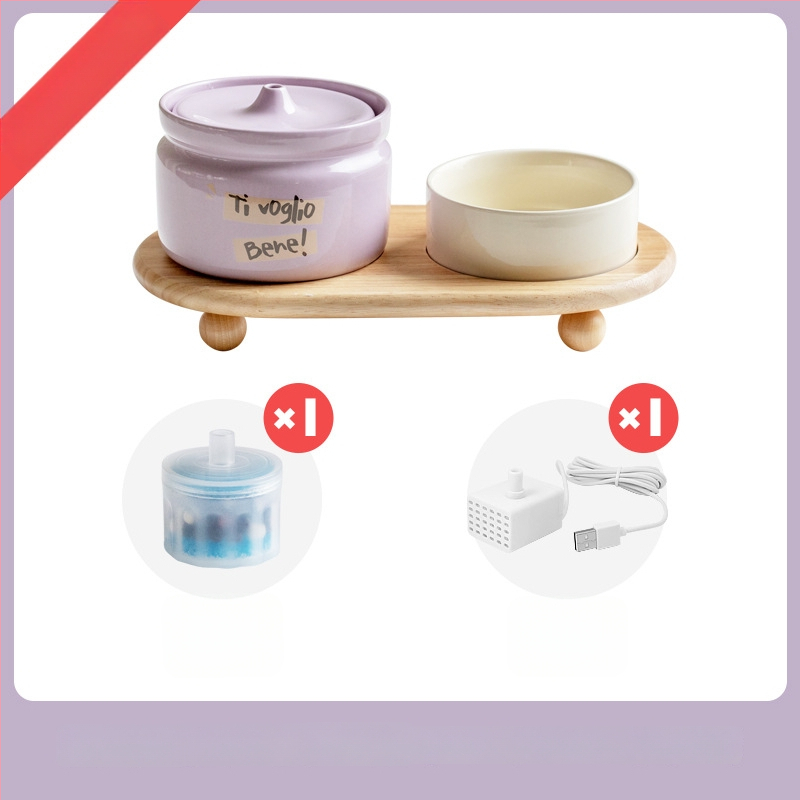 Керамичен автоматичен диспенсър за вода за котки, марка Star ceramics, принадлежности за домашни любимци