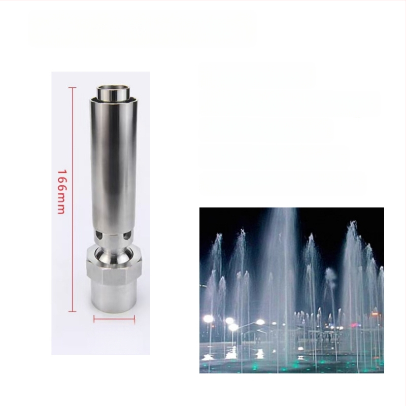 Фонтанна форсунка - изцяло медна, нефритова колона, за озеленяване на басейни, марка Dingxuan