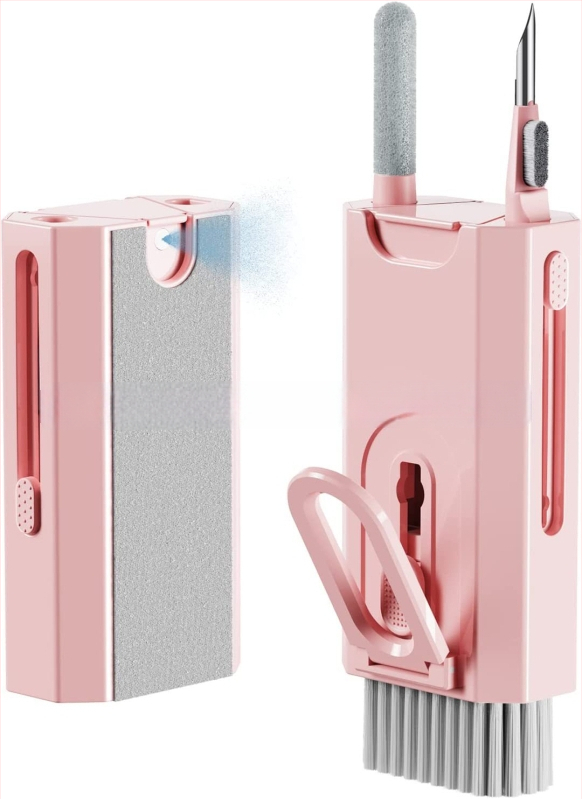 Q8 8-v-1 set čistiacej kefy pre počítač, ABS, 100 g