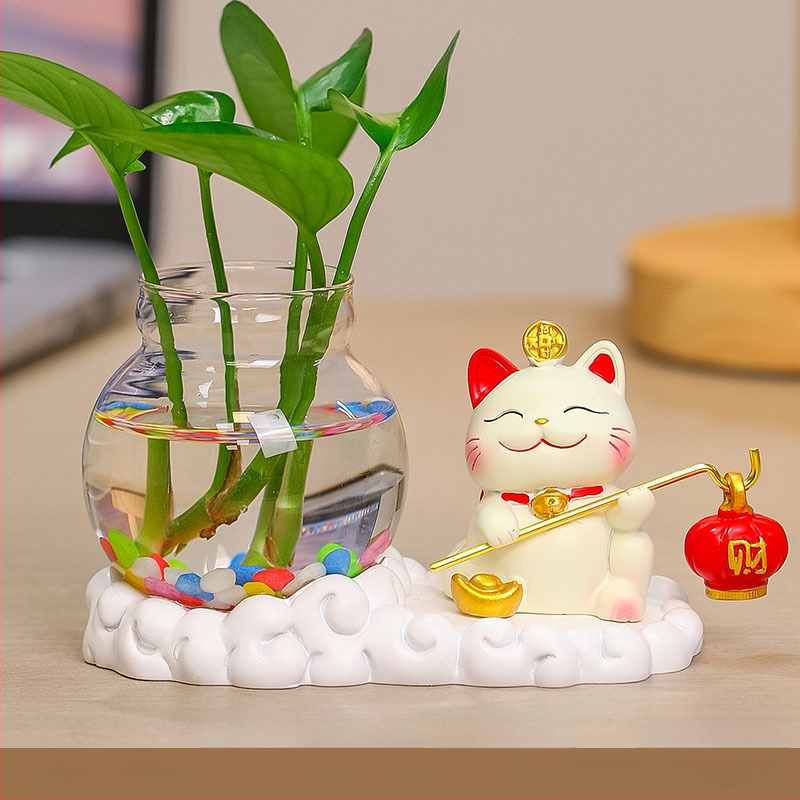 Vază din rășină, hidroponică, stil modern minimalist – cadou pentru nunți, zile de naștere și noul cămin