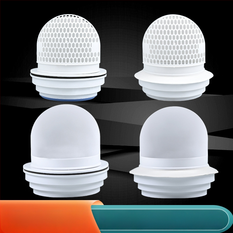 Кухненски през стената обратен клапан за стъклена качулка, пластмасов, модерен стил