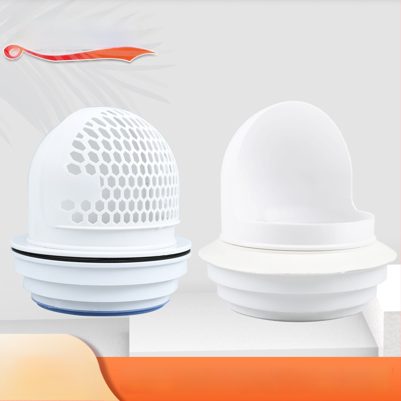 Кухненски през стената обратен клапан за стъклена качулка, пластмасов, модерен стил