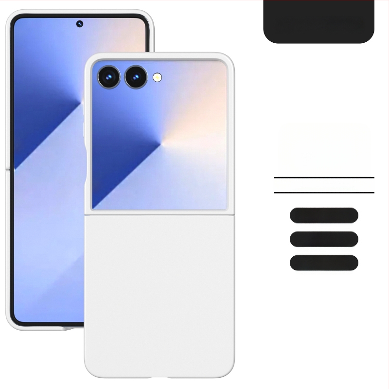 Θήκη για Samsung Z Flip7/Flip6 με αίσθηση δέρματος (PC υλικό • Κατασκευή με έγχυση • Προστασία από κραδασμούς • Αντι-αποτυπώματα • Υποστήριξη παραμετροποίησης)