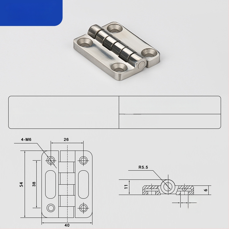 CL209 cinkötvözetű szokványos négyszögletes csukló disztribúciós dobozokhoz — modellek CL209-1, CL209-A, CL209-1C; anyag: cinkötvözet; felületkezelés: elektroplakkolás és polírozás; márka: Chikai