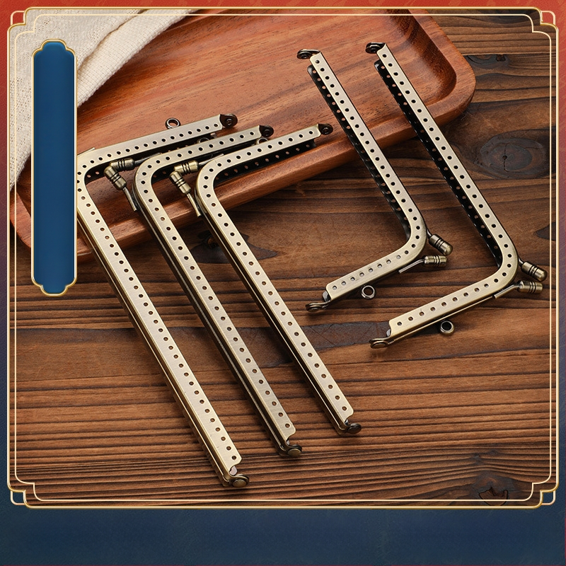 Príslušenstvo pre kabelky — kovové súčiastky tvaru L a tvaru 7, železo, XFL, odolné voči opotrebeniu, jar 2023