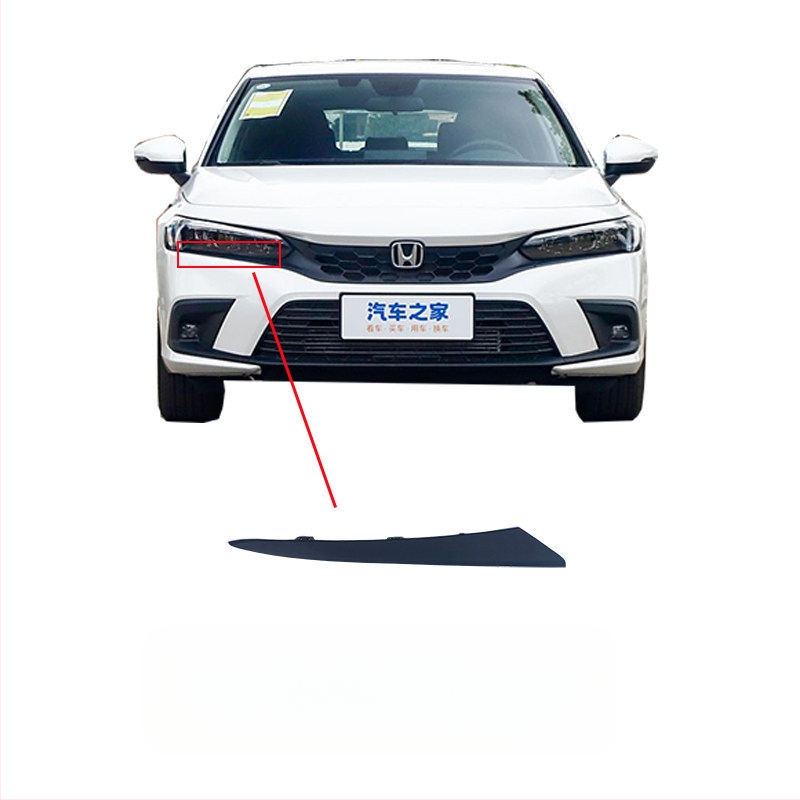 Μπροστινή γρίλια με κυψελωτό μοτίβο για Honda Civic 11ης γενιάς, μεταλλική κατασκευή, συμβατή με χειροκίνητο κιβώτιο, αρχική εργοστασιακή εφαρμογή