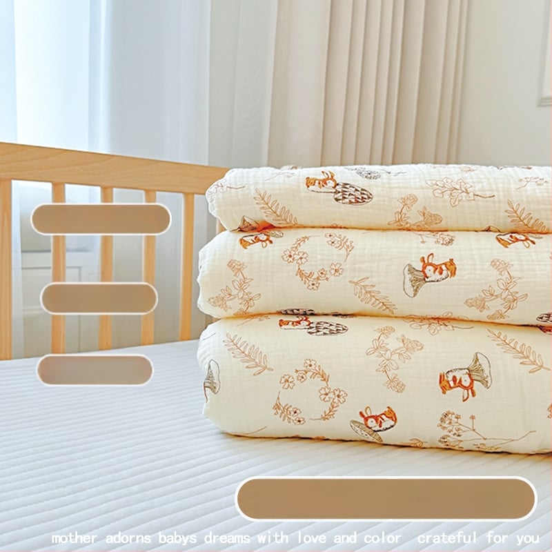 Detská perina na štyri ročné obdobia pre novorodencov – kryt na jeseň-zimu, výplň z hodvábnych vlákien, poťah z 100% bavlny, vhodná pre deti do 10 rokov