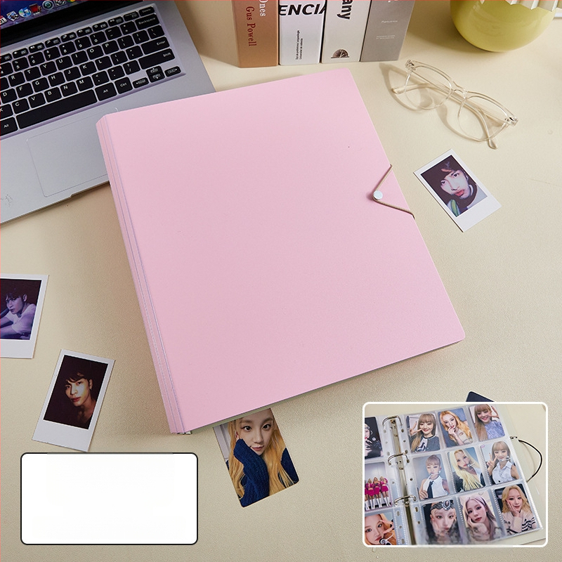 Αλμπουμ καρτών και φωτογραφιών με αφαιρούμενα φύλλα, 50 σελίδες, τυπωμένο λογότυπο, δυνατότητα προσαρμογής, Μάρκα: Cami